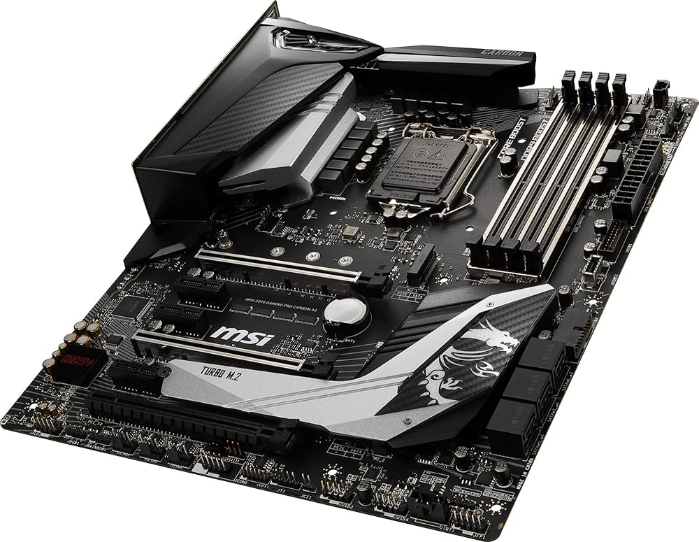 Amazon | MSI MPG Z390 GAMING PRO CARBON AC ATX ゲーミング